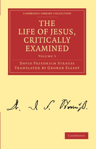 The Life of Jesus, Critically Examined