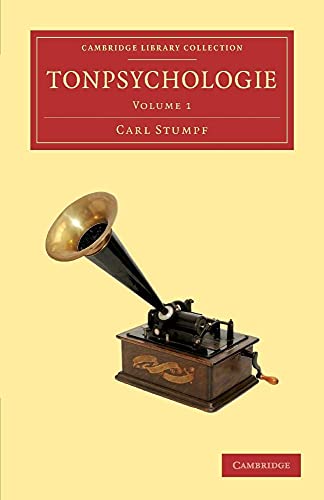 Tonpsychologie: Volume 1