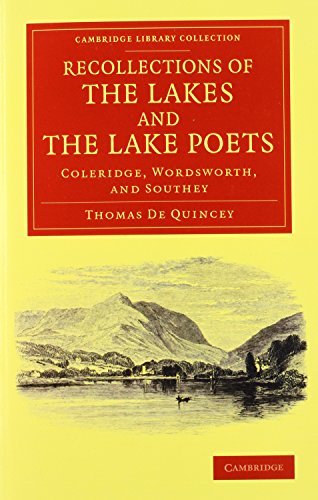 Recollections of the Lakes and the Lake Poets