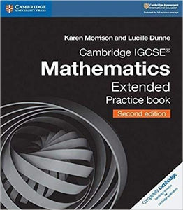 Cambridge IGCSE Mathematics Extended Practice Book 
