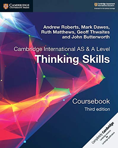 Cambridge International AS/A Level  Thinking Skills Coursebook