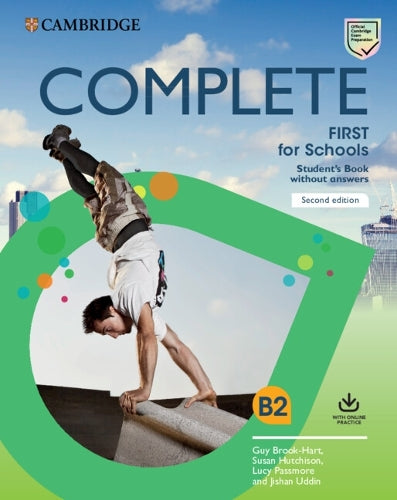Complete First for Schools Student's Book without Answers with Online Practice