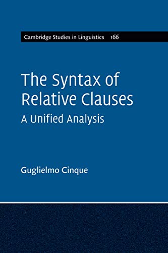 The Syntax of Relative Clauses