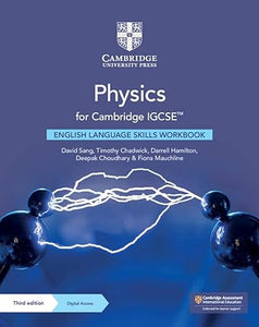 Physics for Cambridge IGCSE English Language Skills Workbook with Digital Access (2 Years) 