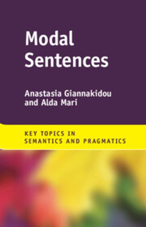 Modal Sentences (Key Topics in Semantics and Pragmatics)