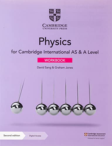 Cambridge International AS & A Level Physics Workbook with Digital Access (2 Years)