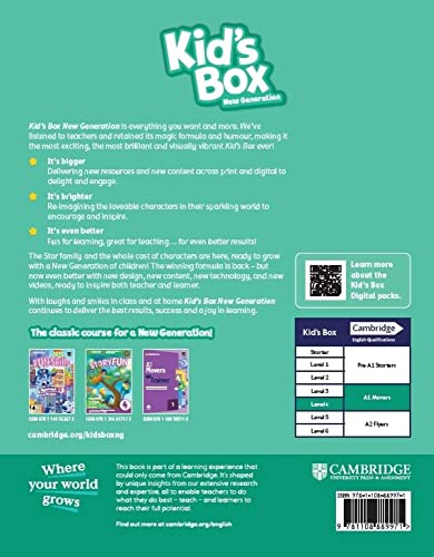 Kid's Box New Generation Level 4 Activity Book with Digital Pack British English