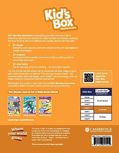 Kid's Box New Generation Level 3 Activity Book with Digital Pack British English