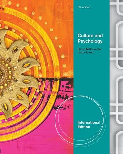 Culture and Psychology