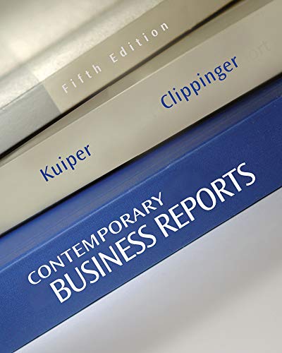 Contemporary Business Reports