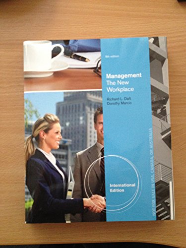 Management: The New Workplace, International Edition