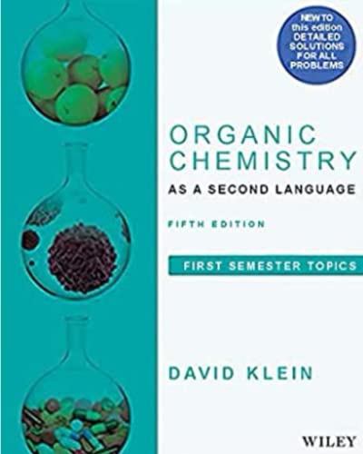 Organic Chemistry I as a Second Language 3E