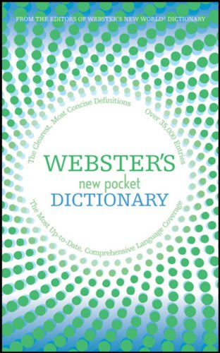 Webster's New Pocket Dictionary