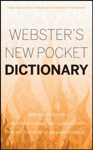 Webster's New Pocket Dictionary