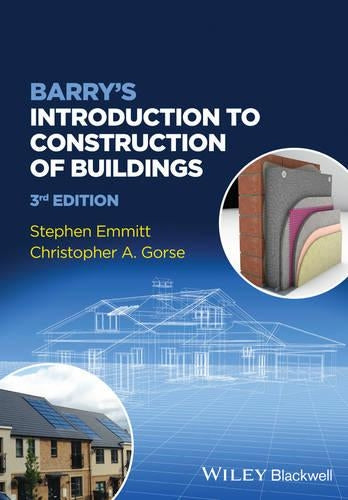 Barrys Introduction to Construction of Buildings