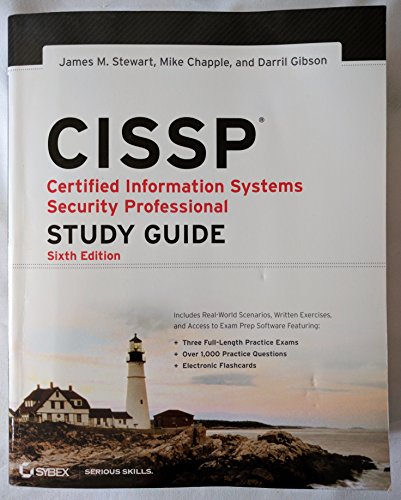 CISSP: Certified Information Systems Security Professional Study Guide