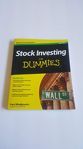 Stock Investing For Dummies