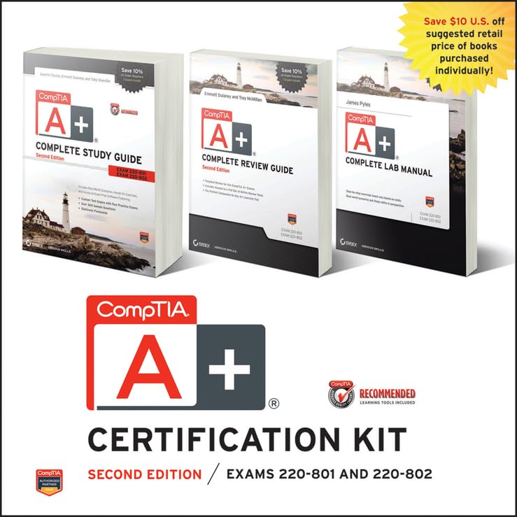 CompTIA A+ Complete Certification Kit Recommended Courseware