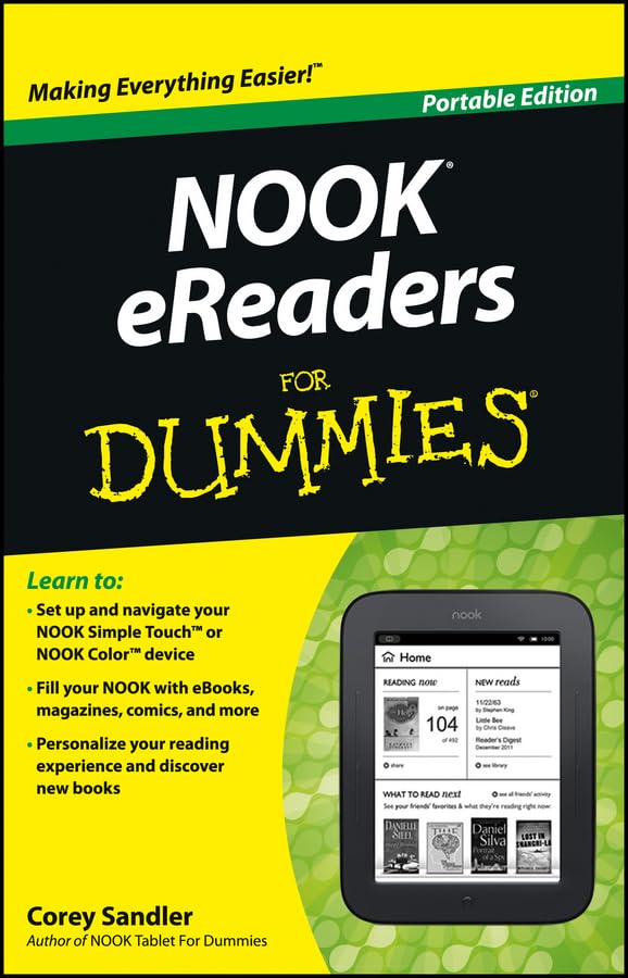 Nook eReaders For Dummies