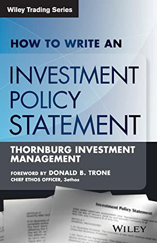 How to Write an Investment Policy Statement