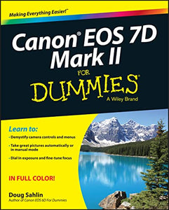 Canon EOS 7D Mark II For Dummies 