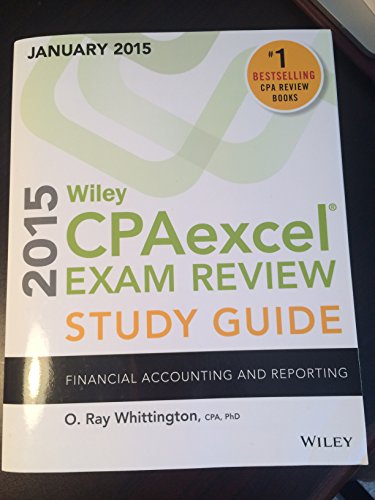 Wiley CPAexcel Exam Review 2015 Study Guide (January)