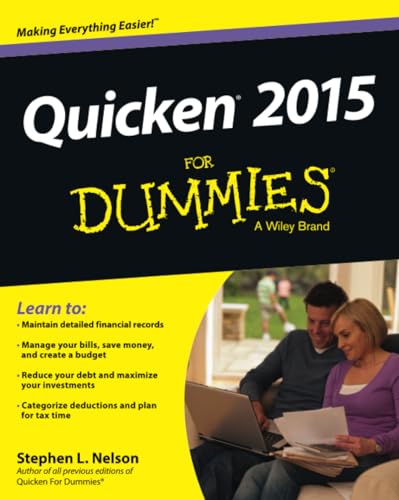 Quicken 2015 For Dummies