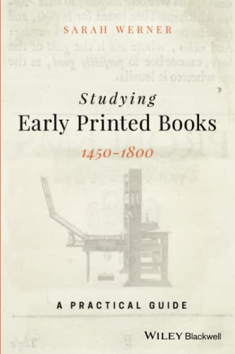 Studying Early Printed Books, 1450-1800