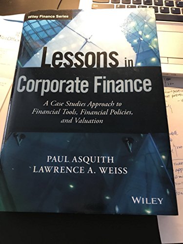 Lessons in Corporate Finance