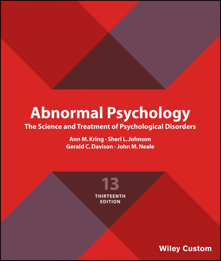 Abnormal Psychology