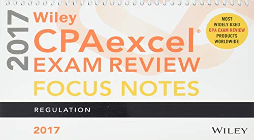 Wiley CPAexcel Exam Review January 2017 Focus Notes