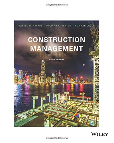 Construction Management, 5th Edition