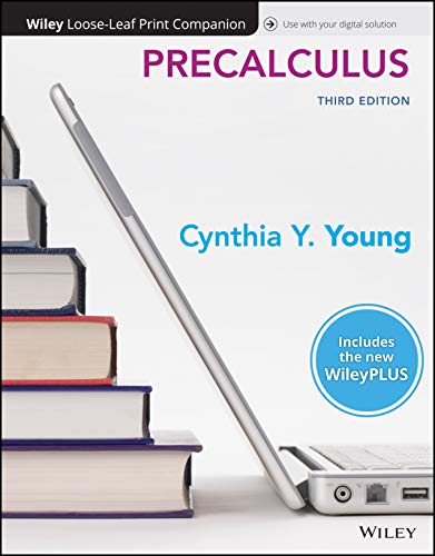 Precalculus, 3e WileyPLUS Card with Loose-leaf Set Multi-Term
