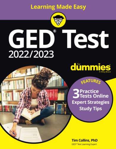GED Test 2022 / 2023 For Dummies with Online Practice