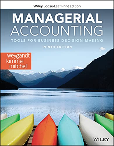 Managerial Accounting