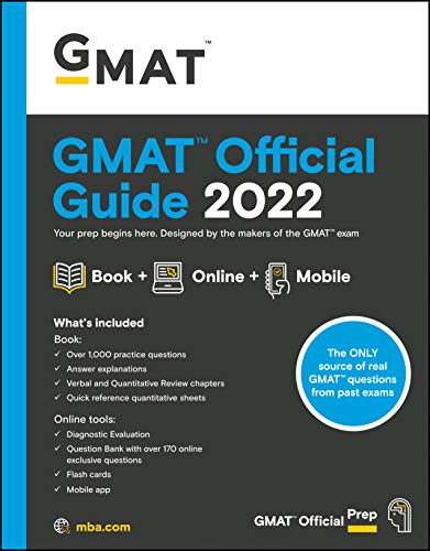 GMAT Official Guide 2022 Bundle: Books + Online Question Bank