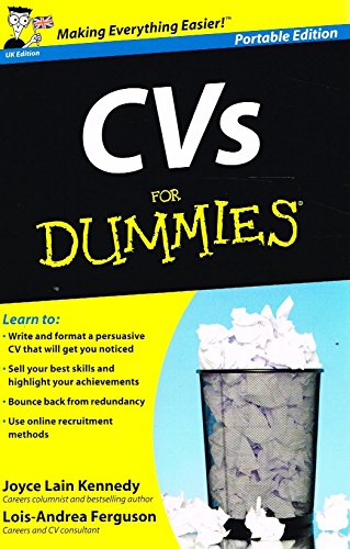 CVS for Dummies, UK Edition
