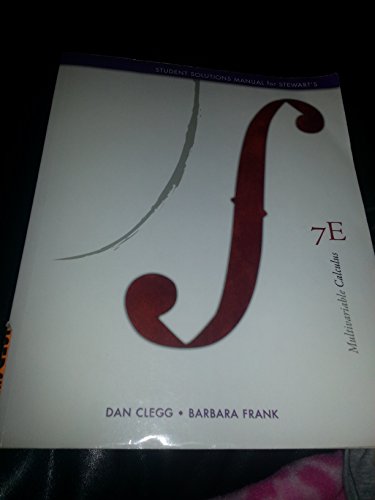 Calculus: Early Transcendentals Multi Variable University At Buffalo 7th Edition