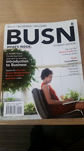BUSN 6 (with CourseMate Printed Access Card)