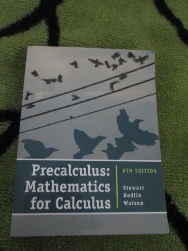 Precalculus Mathematics for Calculus