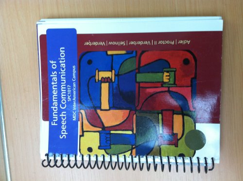Fundamentals of Speech Communication SPC  MDC InterAmerican Campus
