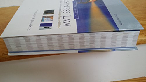Anderson's Business Law and the Legal Environment, Comprehensive Volume