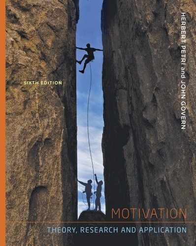 Cengage Advantage Series: Motivation: Theory Research and Application