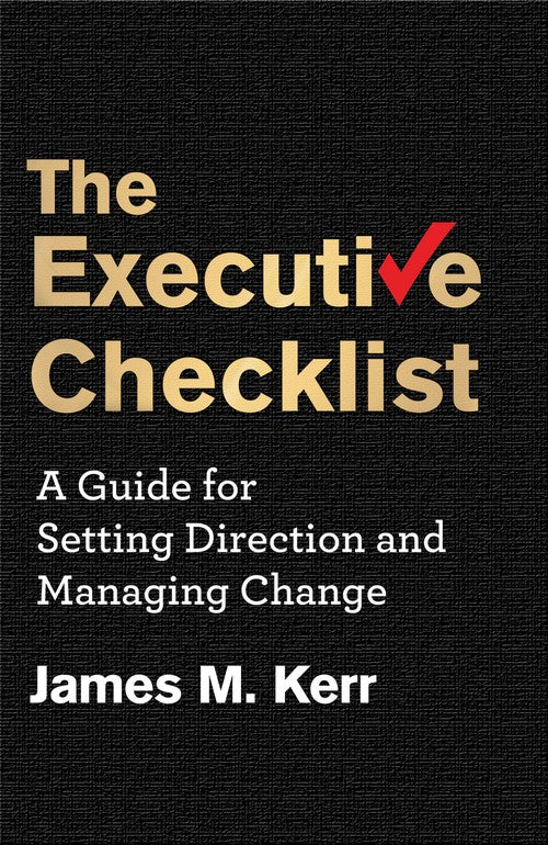 The Executive Checklist