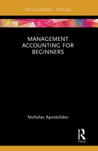 Management Accounting for Beginners