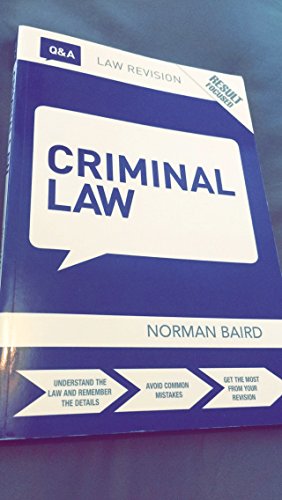 Q&A Criminal Law