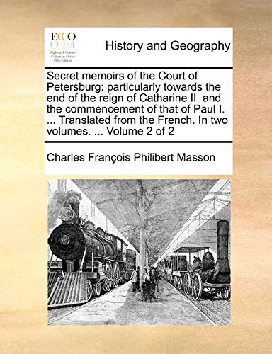 Secret memoirs of the Court of Petersburg