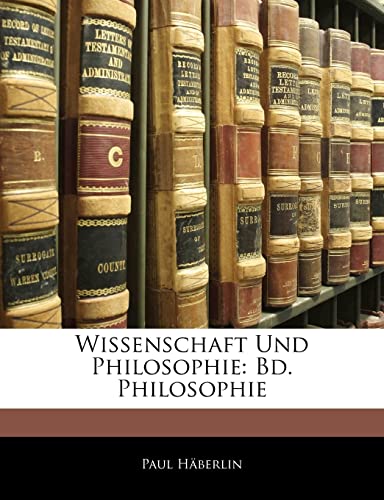 Wissenschaft Und Philosophie