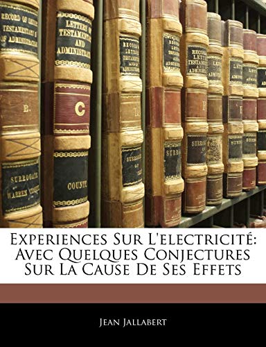 Experiences Sur L'electricité