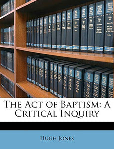 The Act of Baptism 